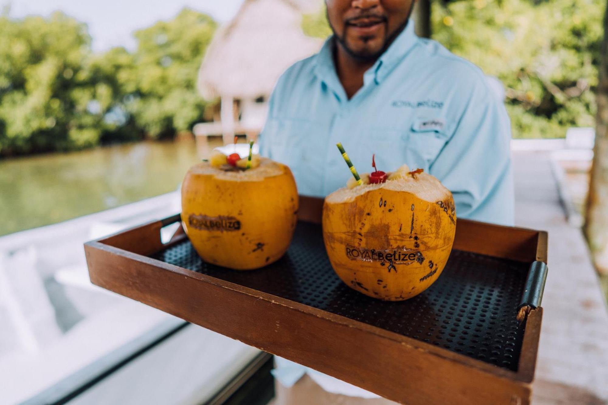 Royal Belize Hotel Thatch Caye Kültér fotó